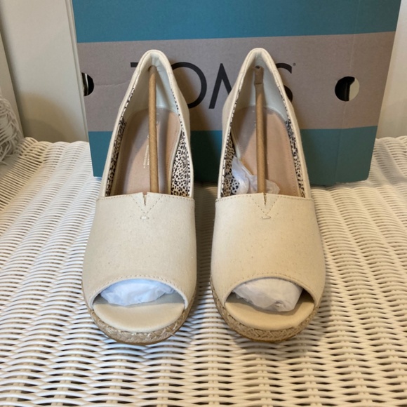 TOMS Michelle Espadrille Wedge Sandal - Picture 6 of 11